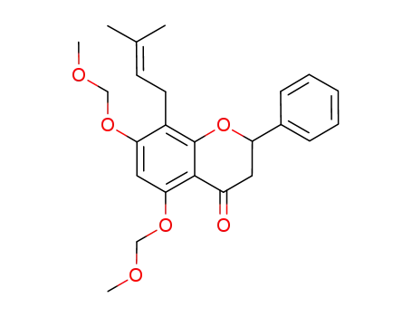5,7-dimethoxymethoxy-8-(3,3-dimethylallyl)-flavanone