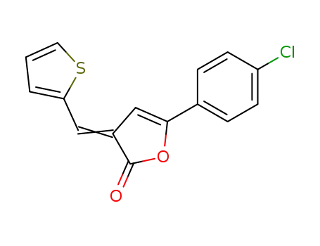 5-(4-chlorophenyl)-3-(2-thienylmethylene)-2(3H)-furanone