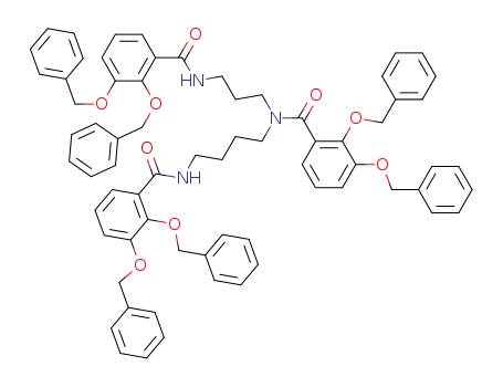 Benzamide,
N-[4-[[2,3-bis(phenylmethoxy)benzoyl]amino]butyl]-N-[3-[[2,3-bis(phenyl
methoxy)benzoyl]amino]propyl]-2,3-bis(phenylmethoxy)-