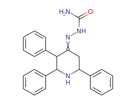 2,3,6-triphenyl-4-oxopiperidine semicarbazone