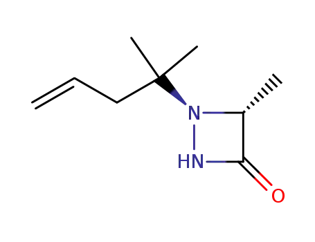 4-methyl-1-(2-methylpent-4-en-2-yl)-1,2-diazetidin-3-one