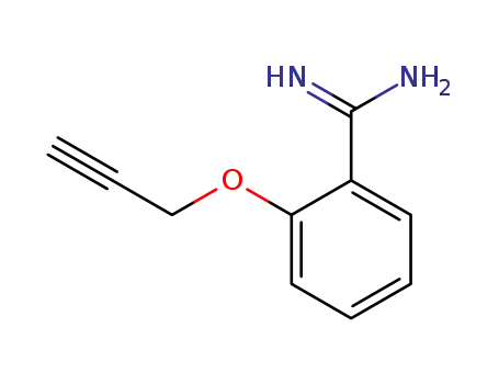 Benzenecarboximidamide, 2-(2-propynyloxy)-