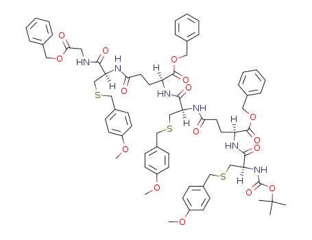 Boc-Cys(MBzl)-<γ-Glu(OBzl)-Cys(MBzl)>2-Gly-OBzl