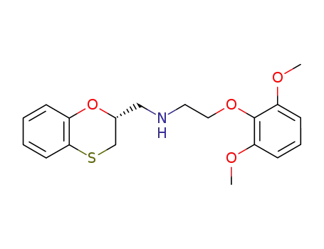[(R)-1-(2,3-Dihydro-benzo[1,4]oxathiin-2-yl)methyl]-[2-(2,6-dimethoxy-phenoxy)-ethyl]-amine
