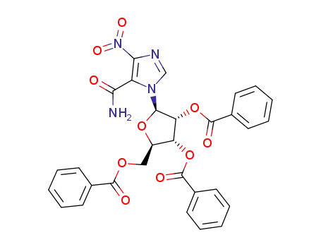 4-Nitro-1-(2,3,5-tri-O-benzoyl-β-D-ribofuranosyl)-imidazole-5-carboxamide