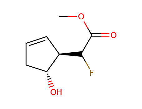 Methyl fluoro[(1R,5R)-5-hydroxycyclopent-2-en-1-yl]acetate