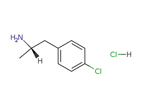 Molecular Structure of 16064-30-5 ((2S)-1-(4-chlorophenyl)propan-2-amine hydrochloride (1:1))