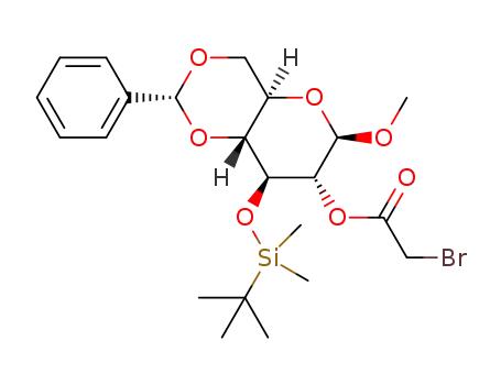 C<sub>22</sub>H<sub>33</sub>BrO<sub>7</sub>Si
