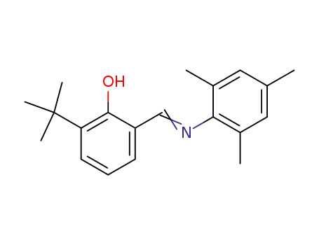 Phenol, 2-(1,1-dimethylethyl)-6-[[(2,4,6-trimethylphenyl)imino]methyl]-