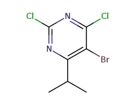 5-bromo-2,4-dichloro-6-(1-methylethyl)pyrimidine