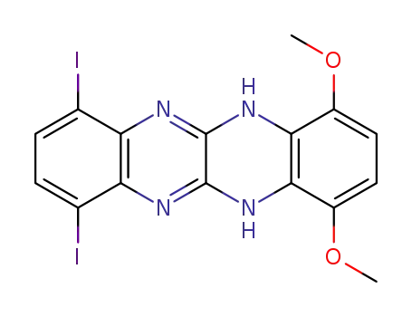 C<sub>16</sub>H<sub>12</sub>I<sub>2</sub>N<sub>4</sub>O<sub>2</sub>