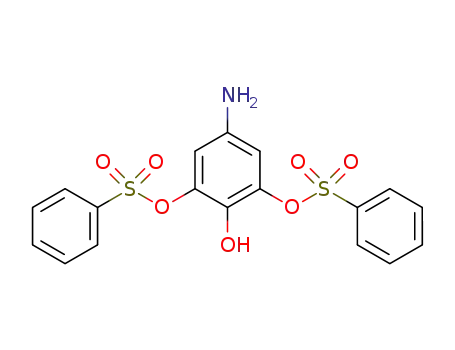5-amino-2-hydroxy-1,3-phenylene dibenzenesulfonate