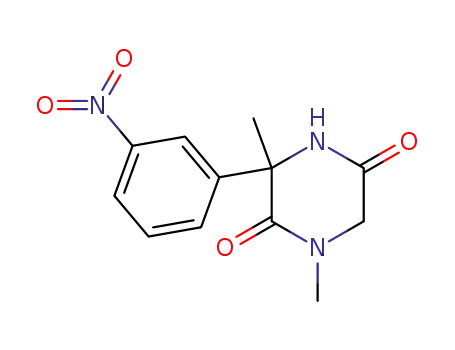 rac-1,3-dimethyl-3-(3-nitrophenyl)piperazine-2,5-dione