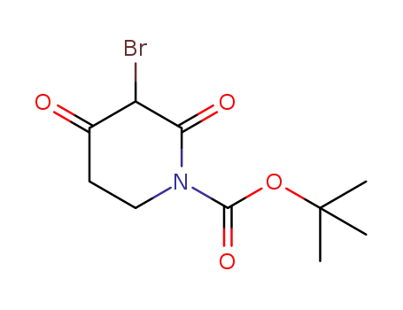 3-BroMo-2,4-dioxo-piperidine-1-carboxylic acid tert-butyl ester