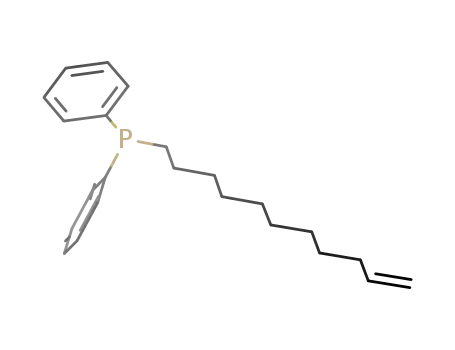 Molecular Structure of 4195-62-4 (Phosphine, diphenyl-10-undecenyl-)