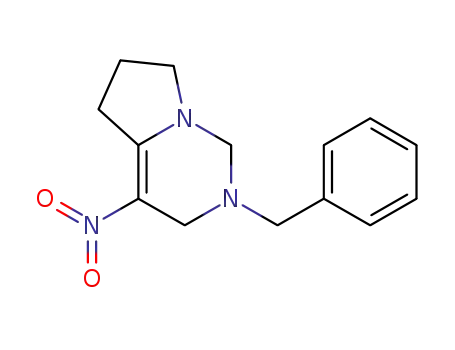 2-benzyl-4-nitro-1,2,3,5,6,7-hexahydropyrrolo[1,2-c]pyrimidine
