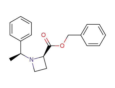 BENZYL [1(1S),2R]-1-(1-PHENYLETHYL)AZETIDINE-2-CARBOXYLATE