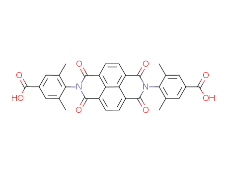 N,N'-di-(2,6-dimethyl-4-benzoic acid)-1,4,5,8-naphthalenetetracarboxylic acid diimide