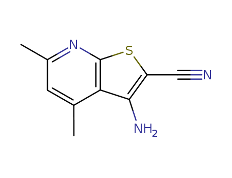 3-AMINO-4,6-DIMETHYL-THIENO[2,3-B]PYRIDINE-2-CARBONITRILE