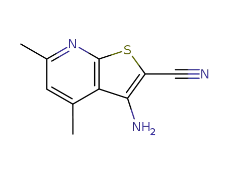 3-아미노-4,6-디메틸-티에노[2,3-B]피리딘-2-탄소니트릴