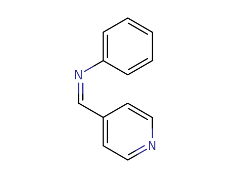 Benzenamine, N-(4-pyridinylmethylene)-, (Z)-