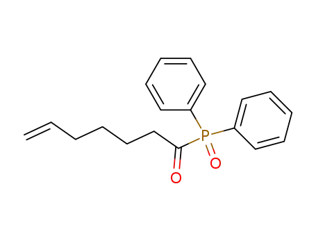 1-(diphenyl-phosphinoyl)-hept-6-en-1-one