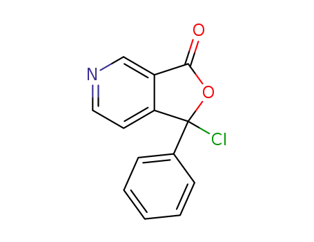 Furo[3,4-c]pyridin-1(3H)-one, 3-chloro-3-phenyl-