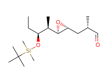 (5R)-4,5-anhydro-5-((1S,2S)-2-{[tert-butyl(dimethyl)silyl]oxy}-1-methylbutyl)-2,3-dideoxy-2-methyl-L-erythro-pentose