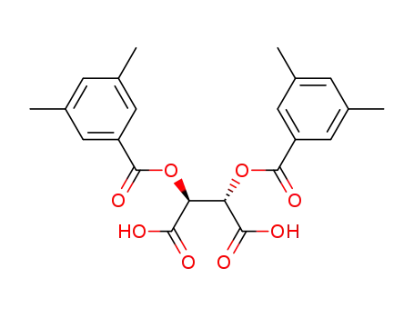 Molecular Structure of 847603-61-6 (Butanedioic acid, 2,3-bis[(3,5-dimethylbenzoyl)oxy]-, (2S,3S)-)