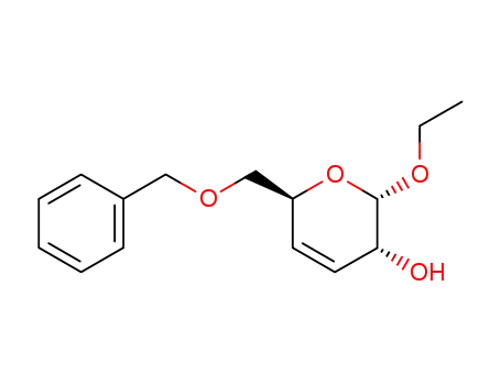 (2S,3R,6S)-6-Benzyloxymethyl-2-ethoxy-3,6-dihydro-2H-pyran-3-ol