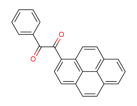 Molecular Structure of 1346257-69-9 (1-(1-pyrenyl)-2-phenylethane-1,2-dione)