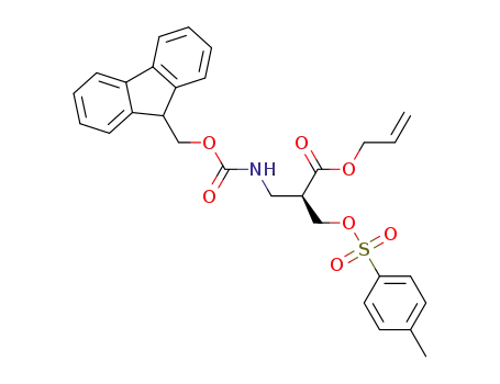 prop-2-en-1-yl (2R)-3-({[(9H-fluoren-9-yl)methoxy]carbonyl}amino)-2-({[(4-methylphenyl)sulfonyl]oxy}methyl)propanoate