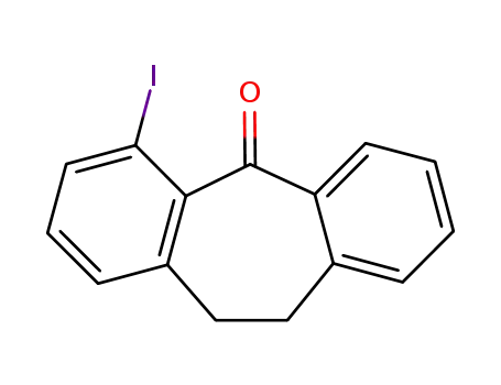 4-iodo-10,11-dihydro-5H-dibenzo[a,d]cycloheptan-5-one