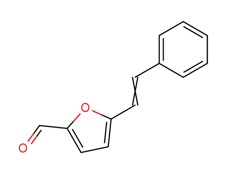 Molecular Structure of 3783-67-3 (2-Furancarboxaldehyde, 5-(2-phenylethenyl)-)
