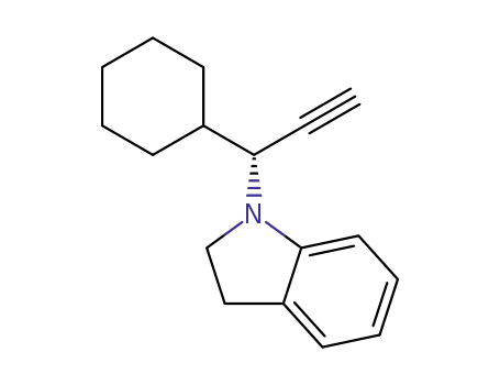 1-(1-cyclohexyl-2-propyn-1-yl)indoline