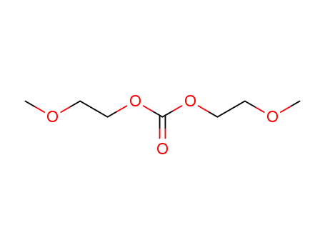 Molecular Structure of 626-84-6 (Carbonic acid bis(2-methoxyethyl) ester)