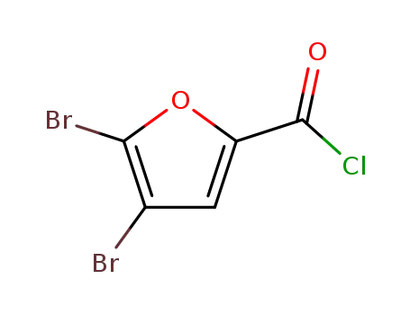 Molecular Structure of 35900-96-0 (2-Furancarbonyl chloride, 4,5-dibromo-)