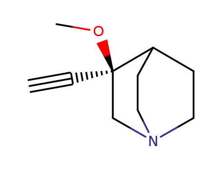 1-Azabicyclo[2.2.2]octane,3-ethynyl-3-methoxy-,(3R)-(9CI)