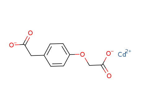 Molecular Structure of 1313281-59-2 ([Cd(II)(4-carboxymethoxyphenylacetate)]n)