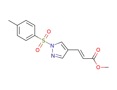 4-(2-methoxycarbonylvinyl)-1-tosyl-1H-pyrazole