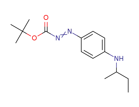 tert-butyl 2-(4-sec-butylaminophenyl)azocarboxylate