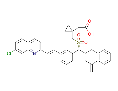 [R,E]-1-[[[1-[3-[2-(7-chloro-2-quinolinyl)ethenyl]phenyl]-3-[(prop-1-en-2-yl)phenyl]-propyl]sulfonyl]methyl]cyclopropane acetic acid