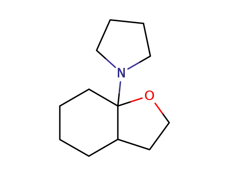 1-(Hexahydro-benzofuran-7a-yl)-pyrrolidine