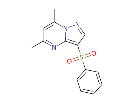 5,7-Dimethyl-3-(phenylsulfonyl)pyrazolo[1,5-a]pyrimidine