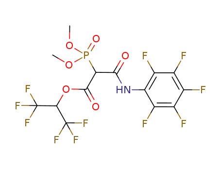Molecular Structure of 953089-98-0 (C<sub>14</sub>H<sub>9</sub>F<sub>11</sub>NO<sub>6</sub>P)