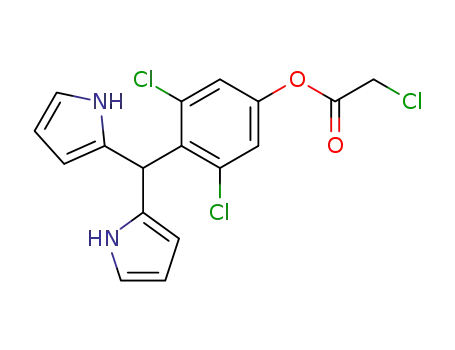 Acetic acid, chloro-, 3,5-dichloro-4-(di-1H-pyrrol-2-ylmethyl)phenyl ester