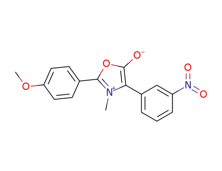 2-(4-methoxyphenyl)-3-methyl-4-(3-nitrophenyl)-1,3-oxazolium-5-olate