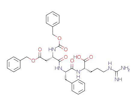 L-Arginine, N-[(phenylmethoxy)carbonyl]-L-a-aspartyl-L-phenylalanyl-,
1-(phenylmethyl) ester