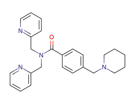 4-(piperidin-1-ylmethyl)-N,N-bis(pyridin-2-ylmethyl)benzamide