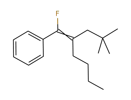 (1-fluoro-2-neopentylhex-1-enyl)benzene
